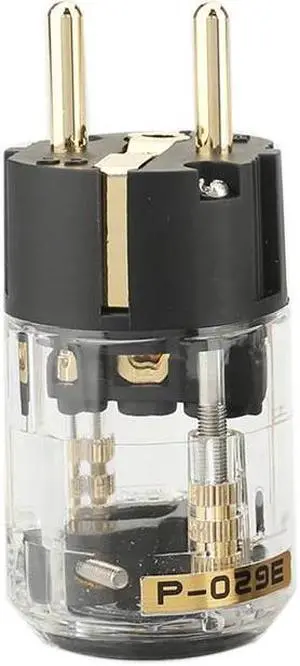 2pcs P-029E Power Plug Female Plated Gold plating Copper Connector
