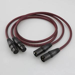 Hi End Audio Cable HIFI XLR Balanced Audio Cables With Copper Tin Sleeves XLR Plug Cable Length:3m(XLR cable)