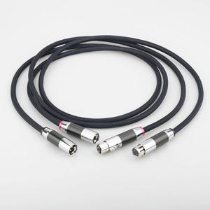 A10 Silver Plated XLR Balanced HiFi Audio Interconnect Cables Female XLR to Male XLR XLR Wire Signal Line XLR Cables Length:3m