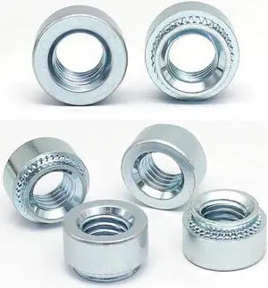 10pcs Self-Clinching Nut Press Insert Rivet Nut Nutsert Rivnut Slab(Carbon steel)(M4-3 slab 2.2mm)