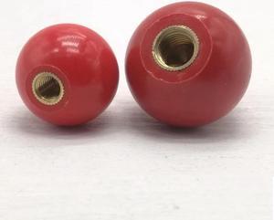 2pcs Plastic Round Handle Ball Knob Machine Tools(M4    OD16mm)