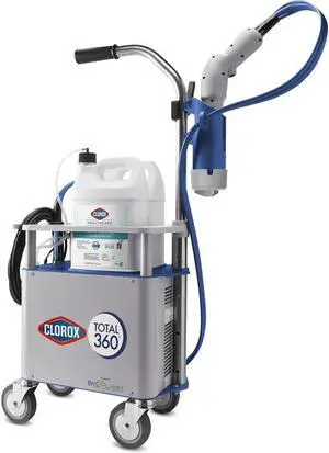 Clorox Total 360 System Electrostatic Sprayer, Cart System, Trigger, Hose #60025