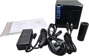 Verifone, Inc POS80D Thermal Receipt Printer, Network/Wifi/USB, Compact, 80mm