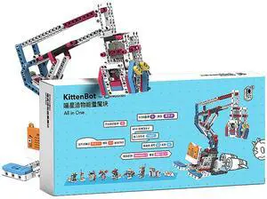 KittenBot PowerBrick 10-in-1 Robotics Kit for Micro:Bit Robot Kit Control for Kids Educational Toy for Programming and Learning How to Code KittenBot PowerBrick 10-in-1 Robotics Kit for Micro:Bit Robot Kit Control for Kids Educational Toy for Programming and Learning How to Code