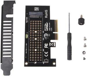 NVMe SSD NGFF to PCIE X4 Adapter M Key Interface Expansion Card Support PCI Express 3.0 x4 2230-2280 Size Full Speed