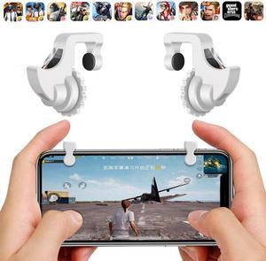 1pair Phone Game Trigger Mobile Game Fire Button Aim Key L1R1 Shooter Controller For Knives Out Rules Of Survivle Game