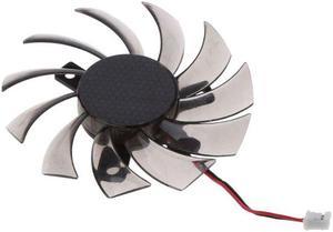 75MM PLD08010S12H 2Pin Cooler Fan Graphics Card Cooling Fan For Gigabyte 6850 7970 GTX 460 GTX560Ti R270X R7 260x