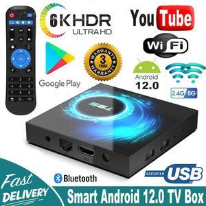Android 120 Smart TV Box 6K HDMI Quad Core HD 24G5G WIFI Media Stream Player