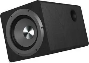 6.5 Inch 100W High Power Active Subwoofer  Plug and Play Turbocharged Speaker Fit for Home Theater Black US Plug 100240V