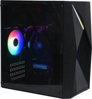 MXZ Gaming PC Desktop Computer, AMD Ryzen 5 5600G 3.6GHz, AMD Radeon Vega 7  Graphics,16GB DDR4, NVME 500GB SSD, 6RGB Fans, Win 11 Pro Ready, Gamer  Desktop Computer(R5 5600G) 