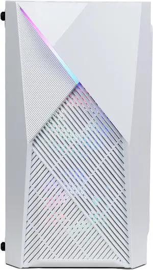 M MUIKEUHD Gaming desktop AMD Ryzen 7 5700G 16GB (8*2) DDR4 3200MHz 500GB M. 2 NVMe 350W PSU Windows 11 Pro Gaming PC White M MUIKEUHD Gaming desktop AMD Ryzen 7 5700G 16GB (8*2) DDR4 3200MHz 500GB M. 2 NVMe 350W PSU Windows 11 Pro Gaming PC White
