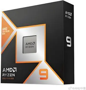 AMD Ryzen 9 9950X3D - Ryzen 9 9000 Series Granite Ridge (Zen 5) 16-Core 4.3 GHz Socket AM5 170W AMD Radeon Graphics Desktop CPU Processor - - International Version With Warranty Of Three Years