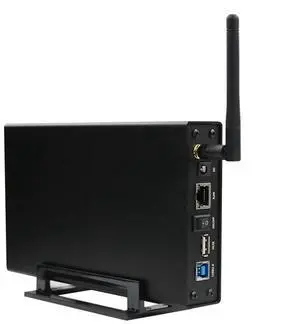 Blueendless Rj45 External Hard Drive Case Nas Wifi Antenna Wireless Wifi Sata Usb 3.0 Wifi Hdd Interface Aluminum Hdd Box Hdd 3.5 Hdd Caddy(Us Plug) - OEM Blueendless Rj45 External Hard Drive Case Nas Wifi Antenna Wireless Wifi Sata Usb 3.0 Wifi Hdd Interface Aluminum Hdd Box Hdd 3.5 Hdd Caddy(Us Plug) - OEM