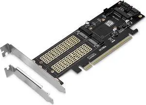 3 in 1 NGFF and MSATA SSD Adapter Card,M.2 NVME to PCIE/M.2 SATA SSD to SATA III/MSATA to SATA Adapter for 2280/2260 - OEM 3 in 1 NGFF and MSATA SSD Adapter Card,M.2 NVME to PCIE/M.2 SATA SSD to SATA III/MSATA to SATA Adapter for 2280/2260 - OEM