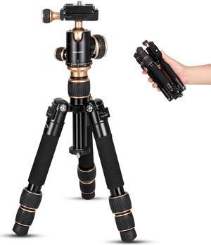 Koolehaoda Portable Tabletop Mini Tripod,Height Adjustable 8-20inch,Compact Desktop Macro Mini Tripod with Carrying Bag,Weight only 1.5lbs / 0.68kg