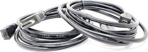 Micro Connectors 6 Feet High Speed 4K Micro HDMI to HDMI Cable w/Ethernet 2-pack (H2-06MD4K-2P)