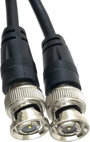 Micro Connectors 100 Feet RG58 Coaxial BNC-Male to BNC-Male Cable (M50-100M)