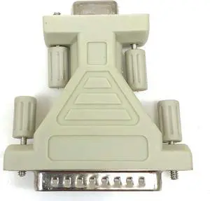 Micro Connectors AT Modem Serial Adapter (DB9-Female to DB25-Male) (G01-105M)