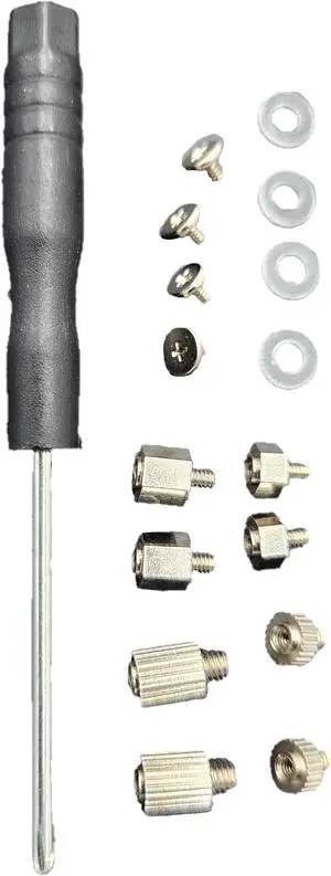 Micro Connectors M.2 SSD Mounting Screws Kit for ASUS, Gigabyte and MSI Motherboards (L02-M4SG-KIT)