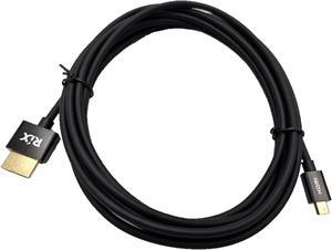 Micro Connectors 15 Feet HDMI to Micro-HDMI 4K Ultra-HD High-Speed with Ethernet Slim Cable (H2-15MD4KSL-5)