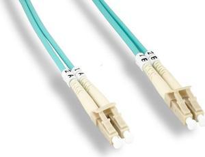Micro Connectors 1 Meter 10Gb LC/LC (OM4) 50/125 Duplex Multimode Fiber Optic Cable (FBR-1040-1M)