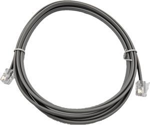 Micro Connectors 7 Feet ISDN High Speed Internet Cable with RJ11 Connector (M80-007)
