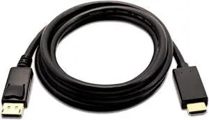 Micro Connectors 15 Feet DisplayPort to HDMI (28AWG) Cable 4K With Latch (DP-HDMI-15)