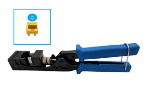 MICRO CONNECTORS Keystone Jack Termination Tool Plus Cat 6 Keystone Jacks in Yellow (50-Pack) (FRT-40Y-KST50) MICRO CONNECTORS Keystone Jack Termination Tool Plus Cat 6 Keystone Jacks in Yellow (50-Pack) (FRT-40Y-KST50)