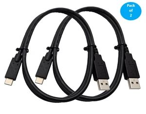 MICRO CONNECTORS 1 Meter (3.3ft) USB 2.0 A to C Male to Male Cable 2-Pack (E07-318C2A1M-2P) MICRO CONNECTORS 1 Meter (3.3ft) USB 2.0 A to C Male to Male Cable 2-Pack (E07-318C2A1M-2P)