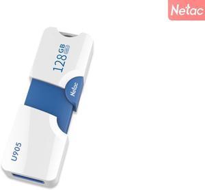 Netac U905 USB Flash Drive 256G 128G 64G 32G 2-in-1 USB 3.0 Thumb Drive Memory Sticks Mini USB Drives High Speed OTG U Disk for Type-C Smartphone, MacBook, Tablet, Chromebook Pixel-128GB