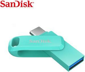 SanDisk 128GB Ultra Dual Drive Go USB Type-C & Type-A Tiffany Green (SDDDC3-128G-G46G)