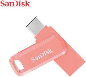 SanDisk 64GB Ultra Dual Drive Go USB Type-C OTG USB 3.1 PEACH (SDDDC3-064G-G46PC)