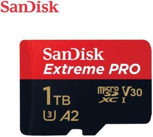 SanDisk 1TB Extreme PRO A2 microSDXC Card UHS-I U3 V30 Read Speed up to 200MB/s for 4K UHD Video (SDSQXCD-1T00-GN6MA)