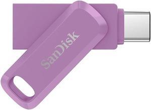 SanDisk 64GB Ultra Dual Drive Go USB Type-C USB 3.2 Gen 1 Speed up to 150MB/s [Lavender] SDDDC3-064G-G46L