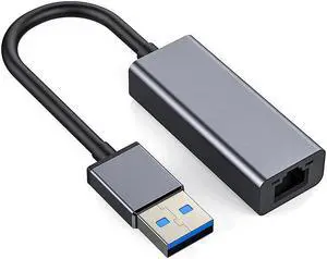 3.0 to 10/100/1000 Gigabit Ethernet Internet Adapter for Nintendo Switch, Chromebook,Windows 10, 8.1,Mac OS,Chipset