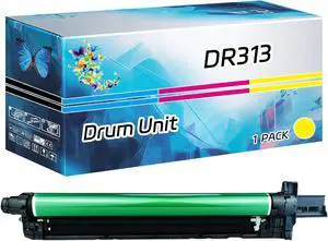 DR313 Drum Unit Compatible for Konica Minolta Bizhub C308 C368 C258 C458 C558 C658 Printers, High Yield 80000 Pages, with Chip High-Definition Printing (Yellow)