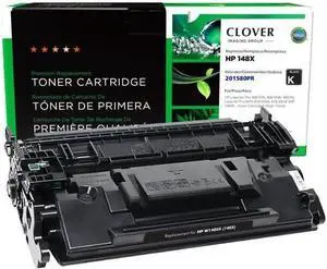 Clover Remanufactured Toner Cartridge (Reused OEM Chip) Replacement for HP 148X (W1480X) | Black | High Yield Clover Remanufactured Toner Cartridge (Reused OEM Chip) Replacement for HP 148X (W1480X) | Black | High Yield