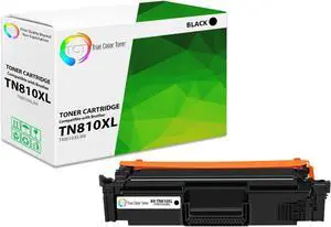 TCT TN810XL Black Toner Cartridge - Compatible Replacement for Brother TN-810XL Black High Yield Works with Brother HLL9410CDN L9430CDN EX470W MFCL9610CDN L9630CDN Printers (12,000 Pages)