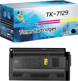 TK-7129 Toner Cartridges Compatible for Kyocera TASKalfa 3212i Printers, with Chip, High Yield 20000 Pages, High-Definition Printing (Black)