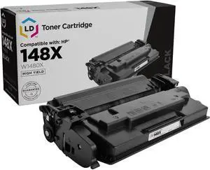 LD Products Compatible Toner Cartridge Replacements for HP 148X W1480X HY New Chip (1-Pack, Black) for use in HP Laserjet PRO 4001, 4001DN, 4001DW, 4001N, MFP 4101, MFP 4101DW, MFP 4101FDN, MFP
