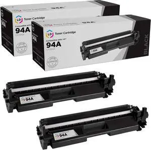LD Products Compatible Toner Cartridge Replacement for (2-Pack, Black) HP 94A CF294A Works with Printer HP Laserjet Pro: M118dw, M148dw, M148fdw