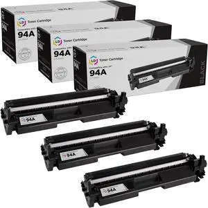 LD Products Compatible Toner Cartridge Replacement for HP 94A CF294A (Black, 3-Pack) Compatible with The Following HP Printer Model HP Laserjet Pro M118dw