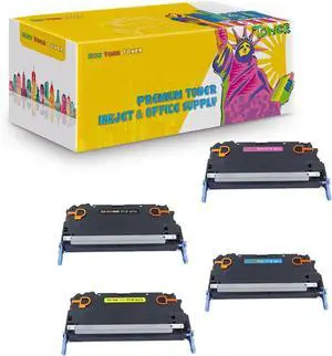 New York Toner Generic Compatible Toner Cartridge Replacement for HP 3600dn ( Black,Cyan,Magenta,Yellow , 4-Pack )