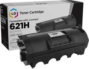 LD Products Replacement Toner Cartridge Compatible with Lexmark 621H 62D1H00 High Yield (Black) Compatible w MX MX710de, MX710dhe, MX711de, MX711dhe, MX711dthe, MX810de, MX810dfe, MX810dme, Many More