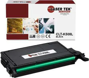 Laser Tek Services Compatible Toner Cartridge Replacement for Samsung CLT508L CLT-K508L Works with Samsung CLP-620 670, CLX-6220 Printers (Black, 1 Pack) - 5,000 Pages