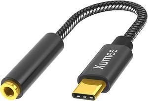 USB C to 3.5mm Headphone Adapter - USB Type C to AUX Audio Jack Hi-Res DAC Dongle Cable Cord Compatible with iPhone 16/15 Pro Max  Galaxy S25 S24 S23 S22 FE Ultra