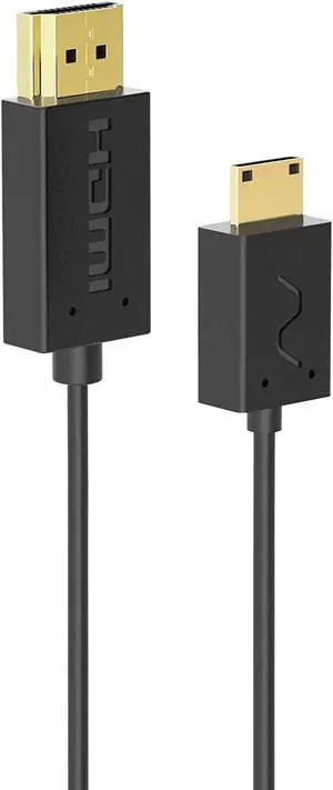 Super Extreme Thin High Speed Mini HDMI Cable (2.6 ft / 0.8 m) - World's thinnest and Most Flexible Mini HDMI Cable