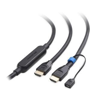 Cable Matters Active 48Gbps Ultra HD 8K Long HDMI Cable with HDR for PS5, Xbox Series X/S, RTX3080 / 3090, RX 6800/6900, Apple TV, and More - 16 ft / 5m