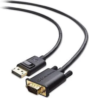 Cable Matters DisplayPort to VGA Cable (DP to VGA Cable) 6 Feet