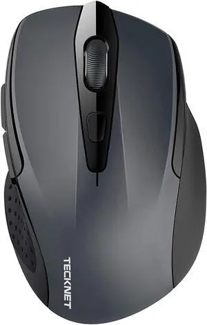 TeckNet 2600DPI Bluetooth Wireless Mouse 12 Months Battery Life with Battery Indicator 2600/2000/1600/1200/800DPI TeckNet 2600DPI Bluetooth Wireless Mouse 12 Months Battery Life with Battery Indicator 2600/2000/1600/1200/800DPI
